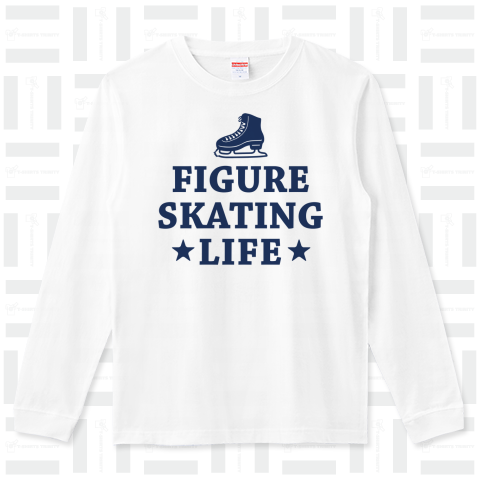 フィギュアスケート・figure skating・グッズ・デザイン・フィギアスケート・#Tシャツ・ステップ・スピン・ジャンプ・スケート靴イラスト・技・男子・女子・かっこいい・かわいい・アイスダンス