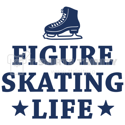フィギュアスケート・figure skating・グッズ・デザイン・フィギアスケート・#Tシャツ・ステップ・スピン・ジャンプ・スケート靴イラスト・技・男子・女子・かっこいい・かわいい・アイスダンス