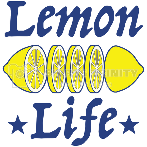 レモン レモン輪切り Lemon グッズ 檸檬 果実 柑橘類 酸味 すっぱい かっこいい かわいい デザインtシャツ通販 Tシャツトリニティ