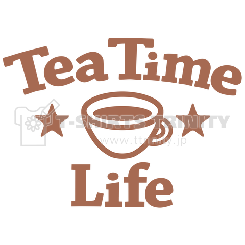 ティータイム(Tea Time)ライフ・グッズ・イラスト・おいしい・リラックス