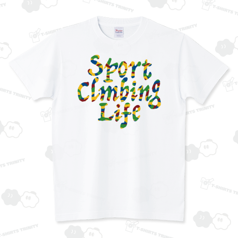 スポーツクライミング・カラー・多色・Sport Climbing・リード・ボルダリング・スピード・複合・グッズ・デザイン・#Tシャツ・かっこいい・ボルタリング・壁登り・持久力・技術力・回復力・精神力