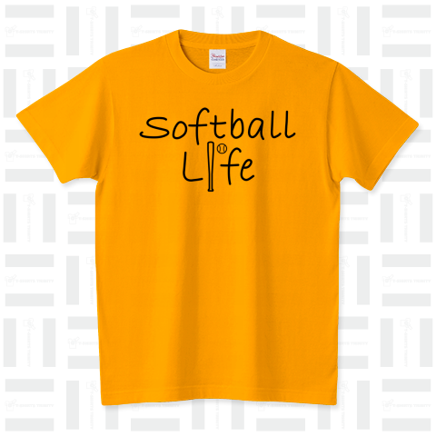 ソフトボール・SOFTBALL・筆記体文字・デザイン・Tシャツ・かっこいい・かわいい・男子・女子・グッズ・得点・ボール・ポジション・部活・スポーツ・サークル・チームワーク・日本・JAPAN