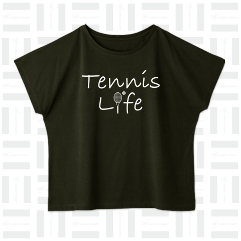 テニス・TENNIS・ライフ・筆記白文字・アイテム・デザイン・ラケット・ガット・イラスト・スポーツ・Tシャツ・サーブ・男子・女子・かっこいい・かわいい・選手・画像・ボール・王子・応援