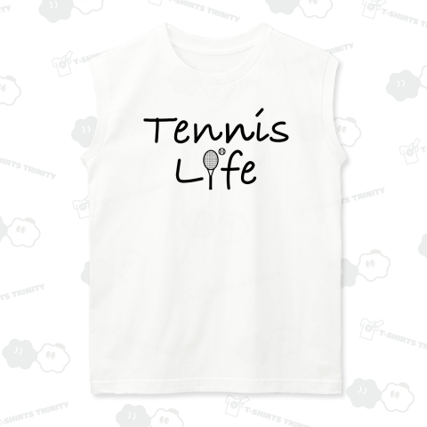 テニス・TENNIS・ライフ・筆記文字・アイテム・デザイン・ラケット・ガット・イラスト・スポーツ・Tシャツ・サーブ・男子・女子・かっこいい・かわいい・選手・画像・ボール・王子・応援