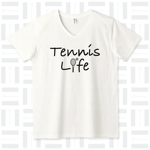 テニス・TENNIS・ライフ・筆記文字・アイテム・デザイン・ラケット・ガット・イラスト・スポーツ・Tシャツ・サーブ・男子・女子・かっこいい・かわいい・選手・画像・ボール・王子・応援