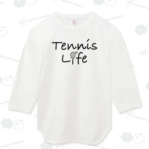 テニス・TENNIS・ライフ・筆記文字・アイテム・デザイン・ラケット・ガット・イラスト・スポーツ・Tシャツ・サーブ・男子・女子・かっこいい・かわいい・選手・画像・ボール・王子・応援