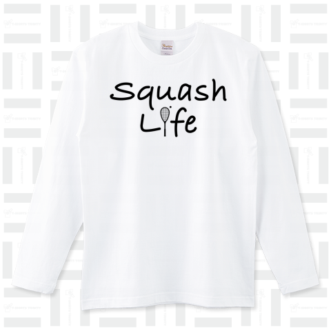 スカッシュ・Squash・文字・スポーツライフ・デザイン・Tシャツ・かっこいい・かわいい・女子・男子・サービスボックス・フロントウォール・・ワンバウンド・ノーバウンド・ラリーポイント制
