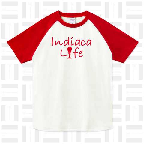 インディアカ・Indiaca・赤・筆記文字・スポーツ・デザイン・Tシャツ・かっこいい・かわいい・女子・男子・羽根・インディアカボール・コート・レシーブ・トス・アタック・ロゴ・羽根イラスト