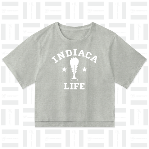 インディアカ・INDIACA・白・スポーツ・デザイン・Tシャツ・かっこいい・かわいい・女子・男子・羽根・インディアカボール・コート・レシーブ・トス・アタック・インディアカ魂