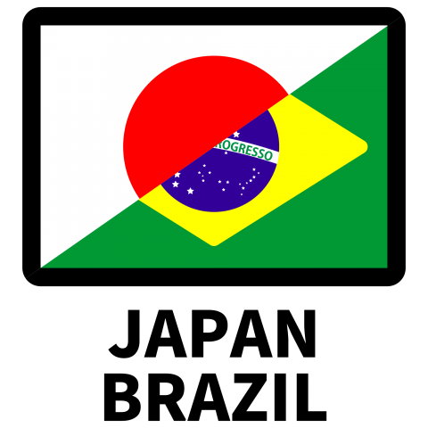 日本ブラジル国旗 デザインtシャツ通販 Tシャツトリニティ