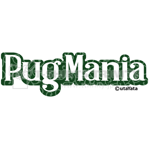 PugMania ロゴTシャツ PM05