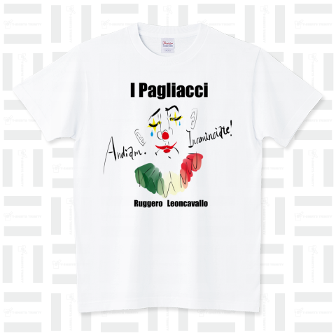 I Pagliacci 《道化師》（Tシャツ）|デザインTシャツ通販【Tシャツトリニティ】