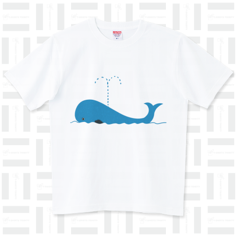 クジラTシャツ可愛い鯨のイラスト - チコデザ