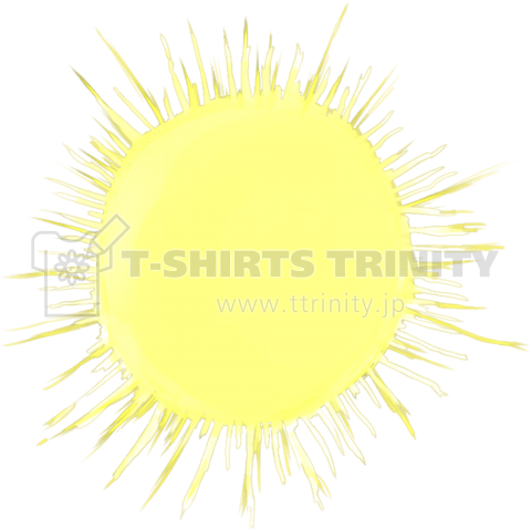 あの日見つけた太陽 - チコデザアートTシャツ