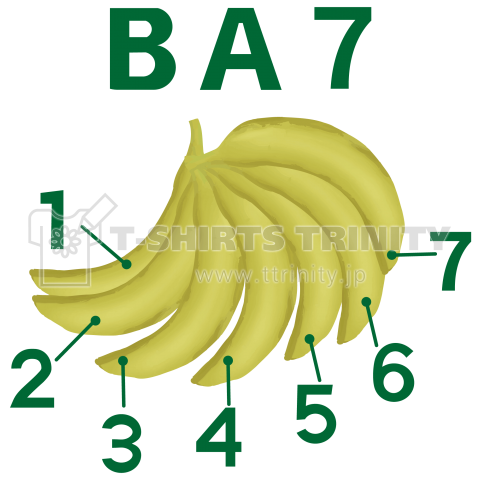バナナ(BA7)Tシャツ