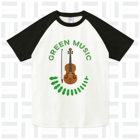 グリーンバイオリンのTシャツ
