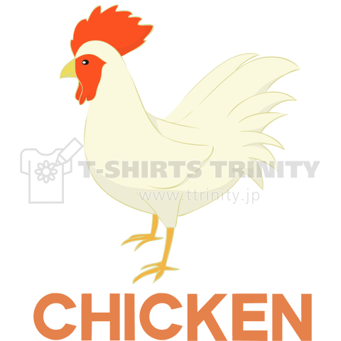 ザ チキン 鶏 デザインtシャツ通販 Tシャツトリニティ