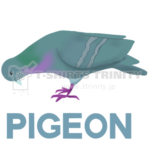 ザ・ハトpigeonTシャツ