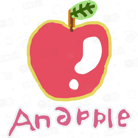りんごのキッズアート