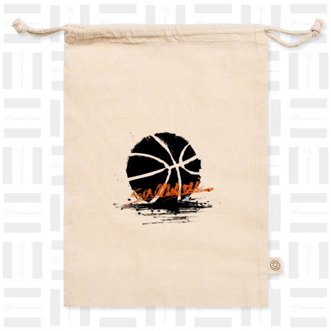 墨のバスケットボール