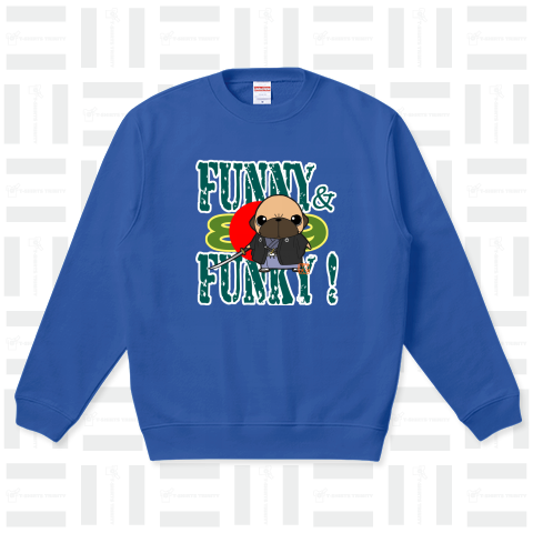 FUNNY&FUNKY!パグ侍(フォーン)