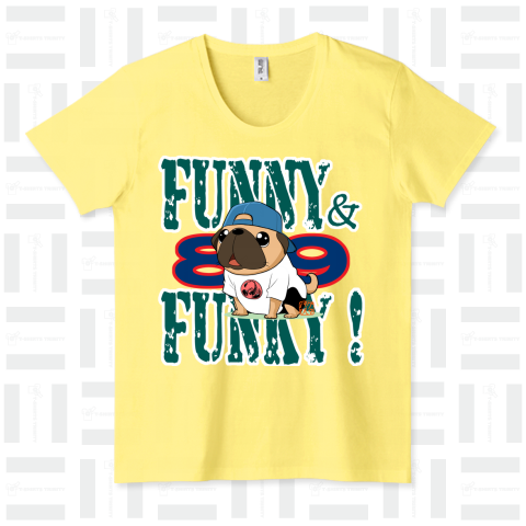 FUNNY&FUNKY ヒップホップパグ(フォーン)