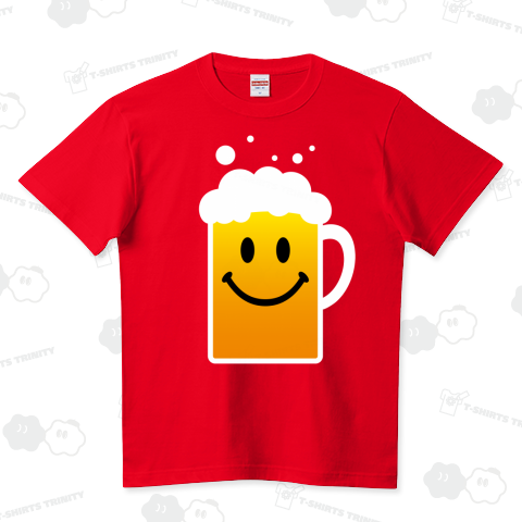 飲むと思わず笑顔になるんです。 ハイクオリティーTシャツ(5.6オンス)