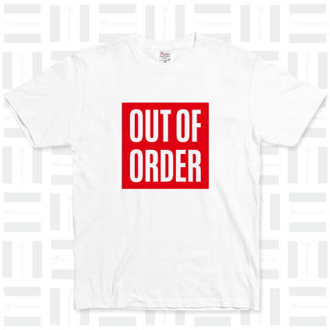 OUT OF ORDER(故障中)