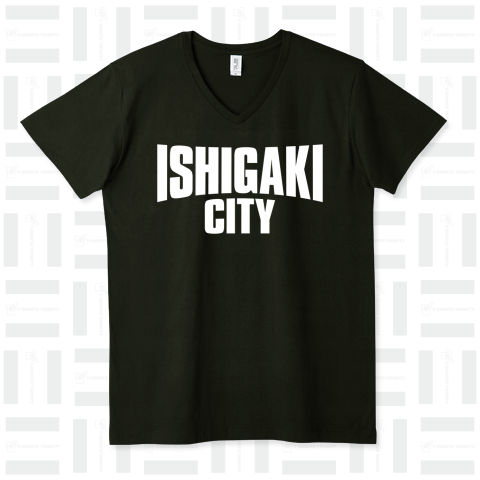 ISHIGAKI CITY(石垣シティ)白文字バージョン