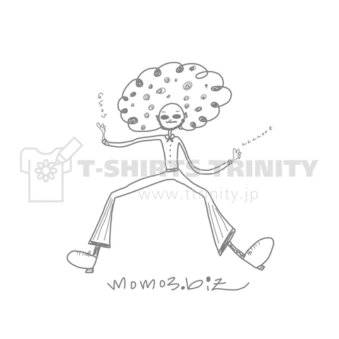 momoオリジナルキャラクター★パンクなミュージシャン