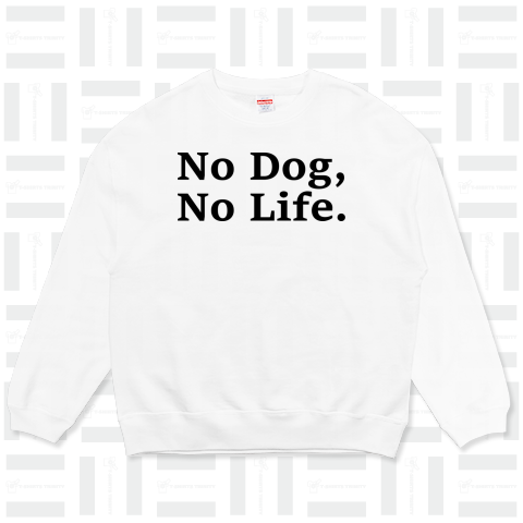 NO DOG, NO LIFE. (黒)