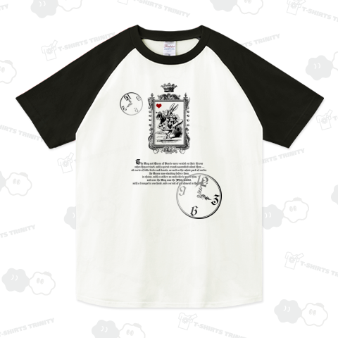 【Alice -front main print-】black logo