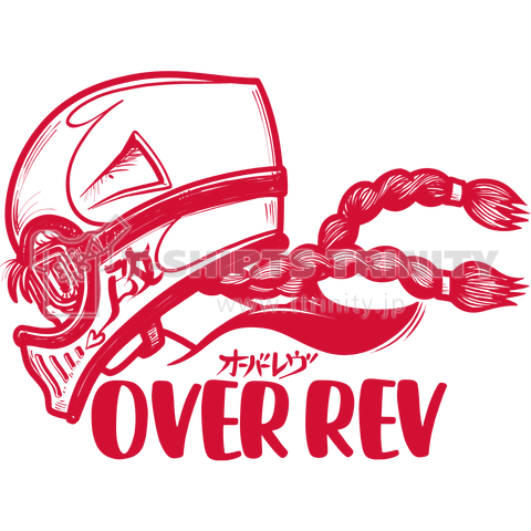 OVER REV(RED)。