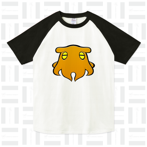 メンダコちゃん ラグランTシャツ(5.6オンス)