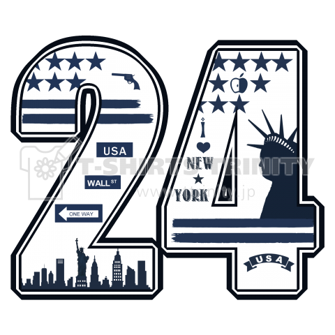 24 New York デザインtシャツ通販 Tシャツトリニティ