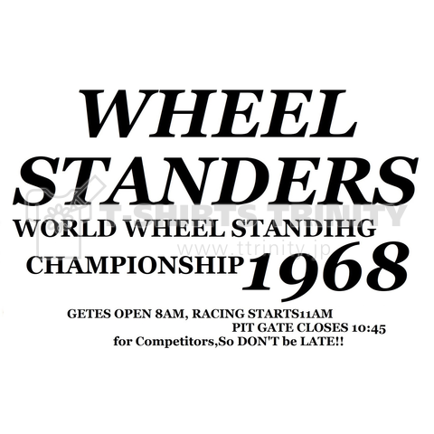 WHEEL STANDERS 1968 BIG