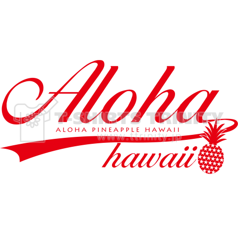 Aloha hawaii 079 red