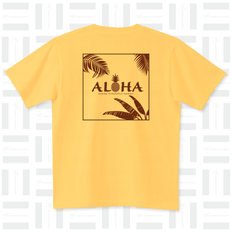 バックプリント ALOHA チョコレート158