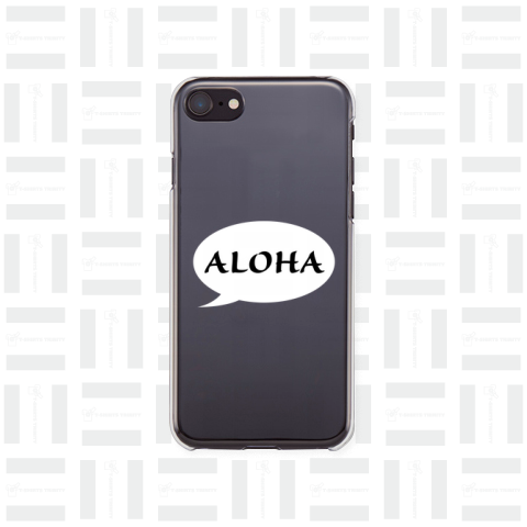 吹き出し ALOHA(white) 170