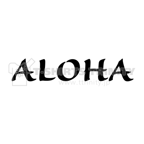 吹き出し ALOHA(white) 170