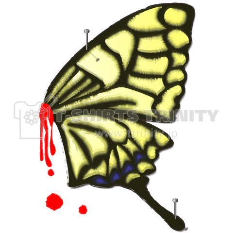 片翼の蝶