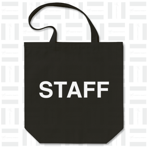 STAFF-スタッフ- 白ロゴ