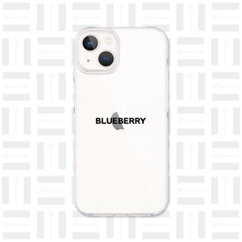 BLUEBERRY-ブルーベリー- Sans-Serif黒ロゴ