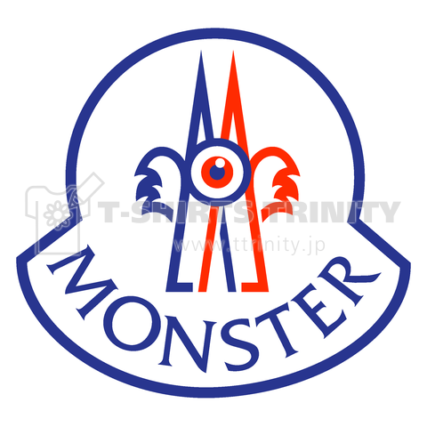 MONSTER-モンスター-ワッペン型ロゴ