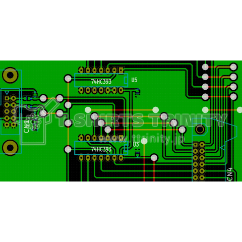 電子回路1 デザインtシャツ通販 Tシャツトリニティ