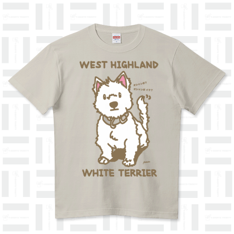 AI-KEN Tシャツ WESTIE ( B )