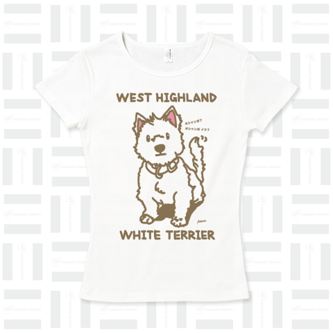 AI-KEN Tシャツ WESTIE ( B )