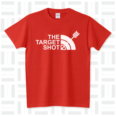 THE TARGET SHOT ザ ターゲット ショット(白文字) スタンダードTシャツ(5.6オンス)