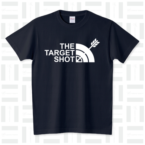 THE TARGET SHOT ザ ターゲット ショット(白文字) スタンダードTシャツ(5.6オンス)