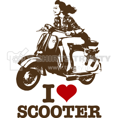 I♡SCOOTER スクーター好き